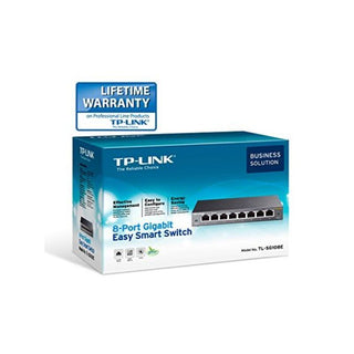 Desktop Switch TP-Link Easy Smart TL-SG108E 8P Gigabit