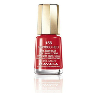 Nail polish Nail Color Cream Mavala 156-rococo red (5 ml) - Dulcy Beauty