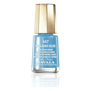 Nail polish Mavala Nail Color Cream 167-cyclades blue (5 ml) - Dulcy Beauty