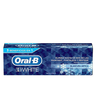 Toothpaste Whitening 3D White Oral-B D White Blancura Artica (75 ml) - Dulcy Beauty