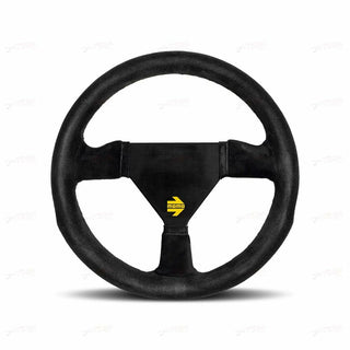 Raciing Wheel Wheel Momo mod.11 Black Ø 26 cm Suede