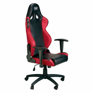 Gaming Chair OMP OMPHA/777E/NR Black/Red Red/Black