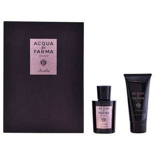 Men's Perfume Set Colonia Ambra Acqua Di Parma 2523646 EDC 2 Pieces (2 - Dulcy Beauty