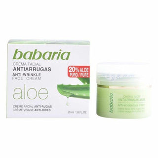Anti-Wrinkle Cream Aloe Vera Babaria Aloe Vera (50 ml) 50 ml - Dulcy Beauty