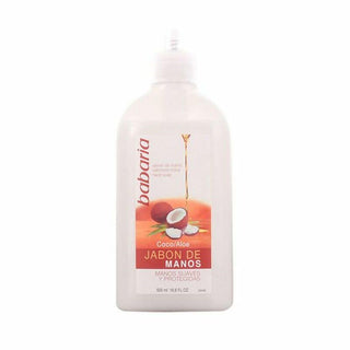 Liquid Aloe Vera and Coconut Hand Soap Babaria (500 ml) - Dulcy Beauty