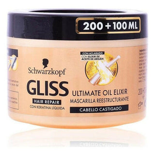 Nourishing Hair Mask Gliss Oil Elixir Schwarzkopf (300 ml) - Dulcy Beauty