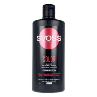 Shampoo for Coloured Hair Color Tech Syoss (440 ml) - Dulcy Beauty