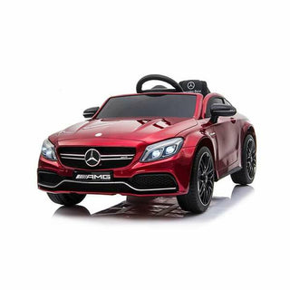Children's Electric Car Injusa  Mercedes Benz Amg C63 Red Lights with