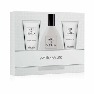 Women's Perfume Set Aire Sevilla White Musk 3 Pieces - Dulcy Beauty