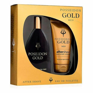Men's Perfume Set Gold Poseidon (2 pcs) 2 Pieces - Dulcy Beauty