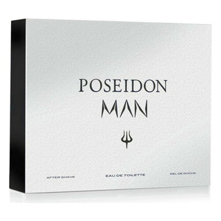 Men's Perfume Set Poseidon Poseidon EDT (3 pcs) (3 pcs) - Dulcy Beauty