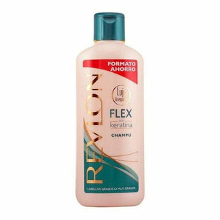 Anti-Grease Shampoo Flex Keratin Revlon Flex Keratin 650 ml - Dulcy Beauty