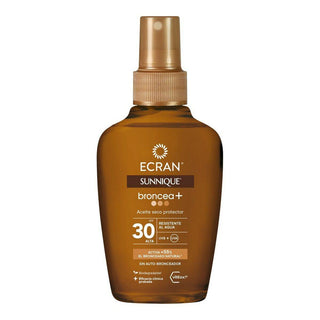 Sunscreen Oil Ecran Ecran Sunnique Spf 30 100 ml - Dulcy Beauty