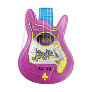 Baby Gitarre Reig Party 4 Kabel elektrisch blau lila