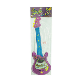 Baby Gitarre Reig Party 4 Kabel elektrisch blau lila