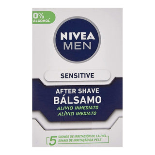 After Shave Men Sensitive Nivea (100 ml) - Dulcy Beauty