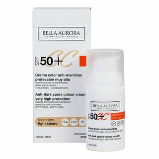 Spot anti-brun Crème CC Cream Bella Aurora 2526113 Tone clair 30 ml