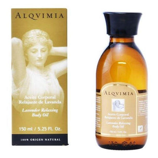 Relaxing Body Oil Lavender Oil Alqvimia (150 ml) - Dulcy Beauty