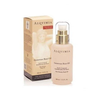 Firming Neck and Décolletage Cream Generous Bust Oil Alqvimia 100 ml - Dulcy Beauty