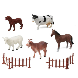 Set of Farm Animals 110371 (9 pcs)
