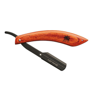 Pocketknife Barber Line Eurostil AFEITAR MANGO Wood - Dulcy Beauty