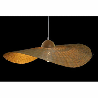 Plafondlicht DKD Home Decor 70 x 70 x 10 cm natuurlijk 220 V 40 W Sunhat