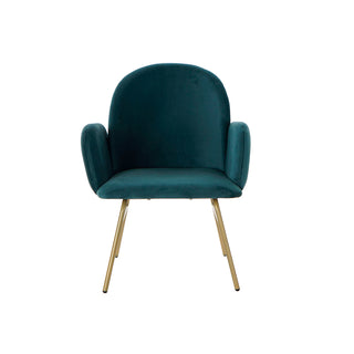 Fauteuil DKD Home Decor 8424001801978 Metalen polyester groen (63 x 65 x