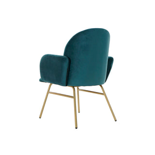 Fauteuil DKD Home Decor 8424001801978 Metalen polyester groen (63 x 65 x