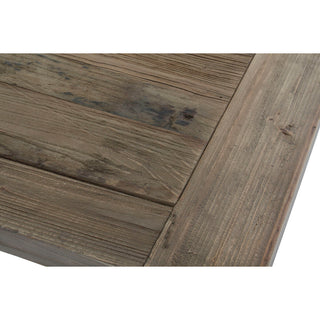 Ruokapöytä DKD -kodinsisustus Metallirauta Kierrätetty puu 200 x 100 x 78 cm