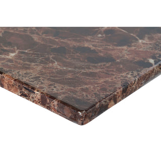 Ruokapöytä DKD Home Decor Marble Steel (180 x 90 x 76 cm)