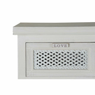 Cassetto di cassetti DKD Home Arredamento 66 x 32 x 83,5 cm legno bianco MDF