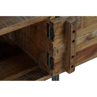 TV -Möbel DKD Home Decor Metal Mango Holz (120 x 40 x 55 cm)