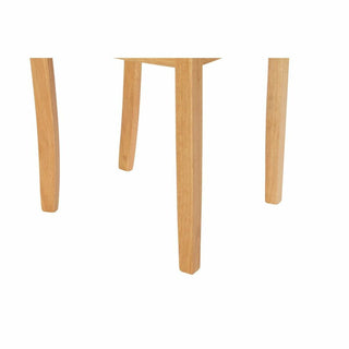 Ensemble de table avec 6 chaises DKD décor intérieur en bois mdf en chêne brun clair (1,4 x