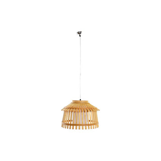 Plafondlicht DKD Home Decor Brown Bamboo 50 W 43 x 43 x 29 cm