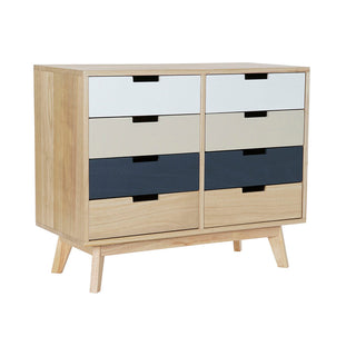 Cassetto di cassetti DKD Home Arredamento 79 x 35 x 65 cm scandi beige bianco