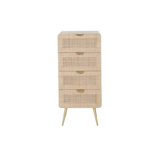 Ladekast DKD Home Decor 37 x 30 x 82 cm Natuurlijk Paolownia Wood