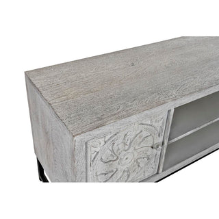 TV furniture DKD Home Decor Metal Mango wood (130 x 40 x 55 cm)