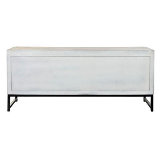 TV furniture DKD Home Decor Metal Mango wood (130 x 40 x 55 cm)
