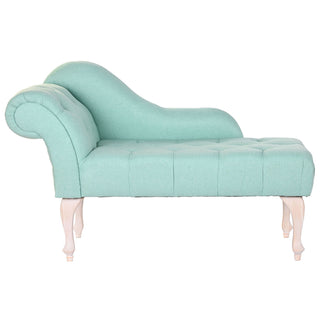 Chaise longue divano dkd Home Arredamento 119 x 55 x 77 cm in legno di gomma