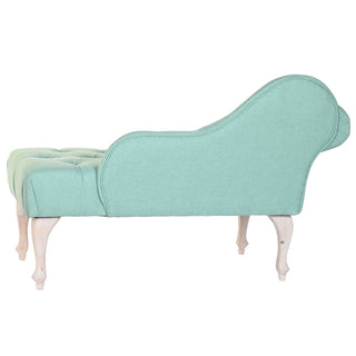 Chaise longue divano dkd Home Arredamento 119 x 55 x 77 cm in legno di gomma