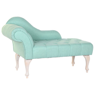 Chaise longue divano dkd Home Arredamento 119 x 55 x 77 cm in legno di gomma