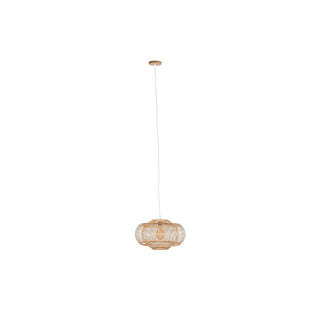 Luce del soffitto DKD Home Arredamento in bambù marrone chiaro 50 W (44 x 44 x 25 cm)