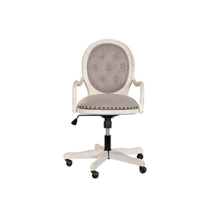 Office Chair DKD Home Decor White Light grey 52 x 50 x 88 cm