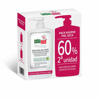 Shower Gel Without Soap Sebamed Dry Skin Olive Oil 2 Units - Dulcy Beauty