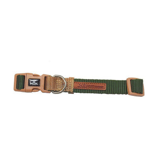 Collar de perros Nayeco 48-66 x 2,5 cm beige verde