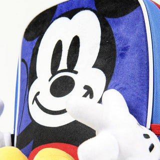 3D kinderzak Mickey Mouse 78353 Blauw (25 x 31 x 10 cm)