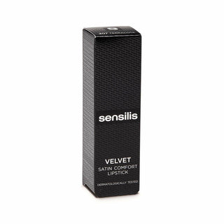 Hydrating Lipstick Sensilis Velvet 207-Terracota Satin finish (3,5 ml) - Dulcy Beauty