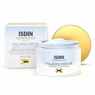 Facial Cream Isdin Isdinceutics Moisturizing Hyaluronic Acid (50 g) - Dulcy Beauty