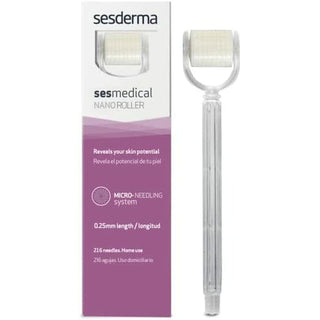 Massaging Facial Cleanser Sesderma Sesmedical Nanoroller (0,5 mm) - Dulcy Beauty