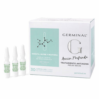 Ampoules germinal 30 x 1,5 ml de peau sèche anti-âge